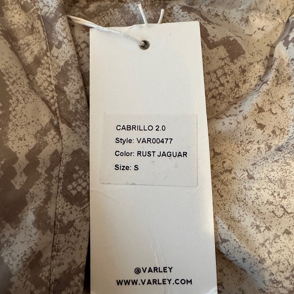 Varley gray down Hooded Puffer Jacket New small - Picture 8 of 9
